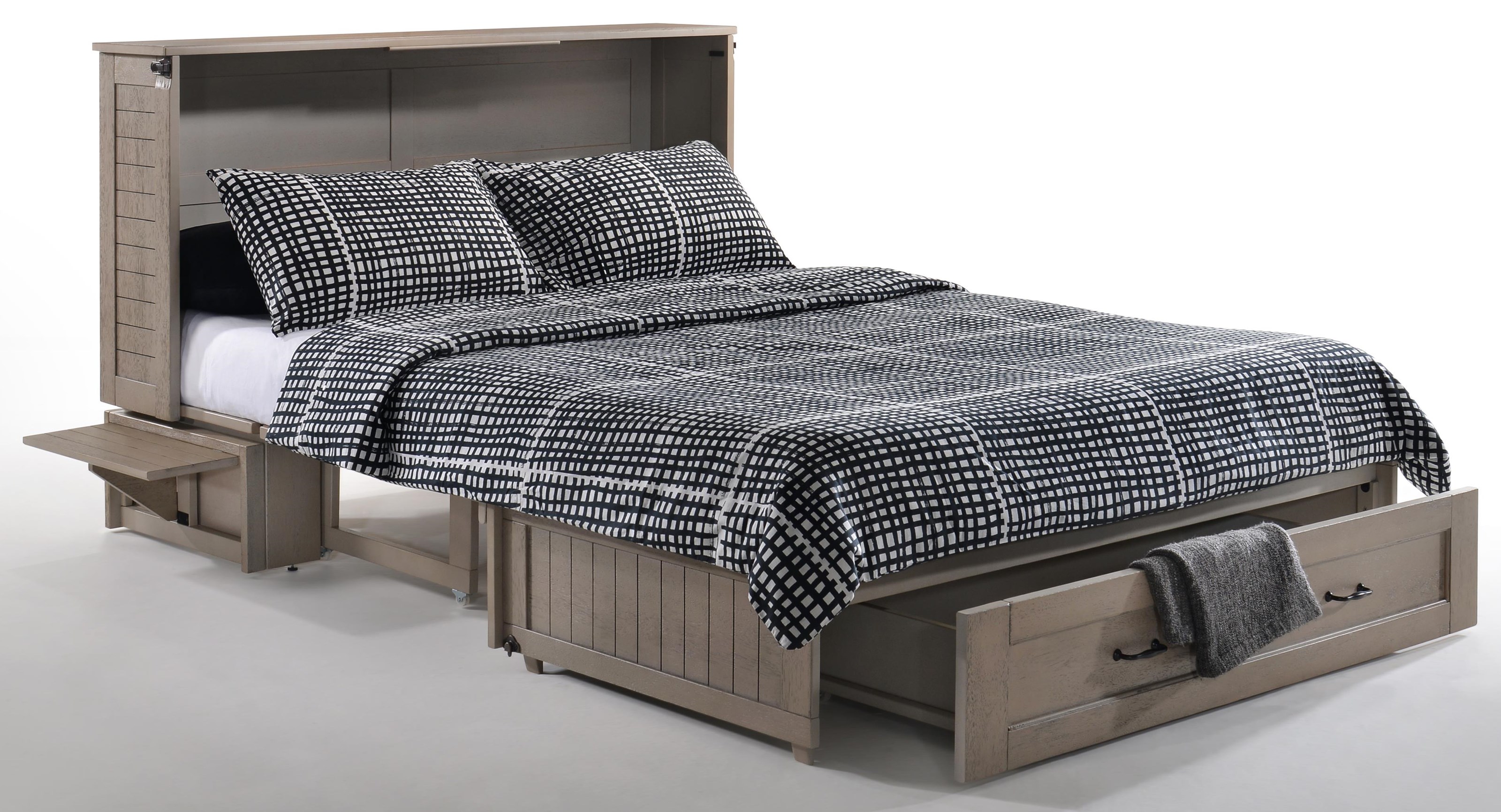 Night and store day murphy bed